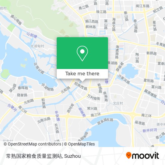 常熟国家粮食质量监测站 map