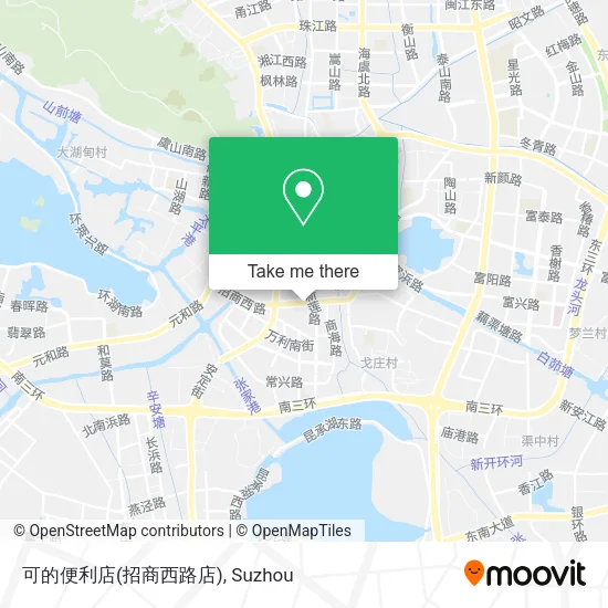 可的便利店(招商西路店) map