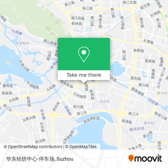 华东轻纺中心-停车场 map