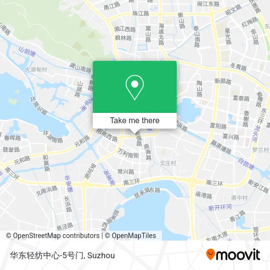 华东轻纺中心-5号门 map