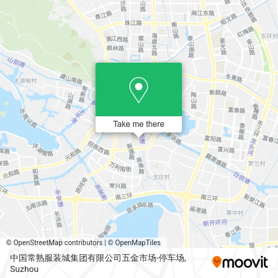 中国常熟服装城集团有限公司五金市场-停车场 map