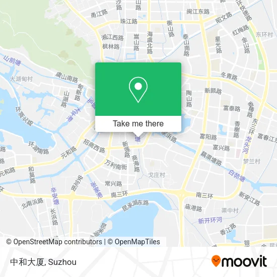 中和大厦 map