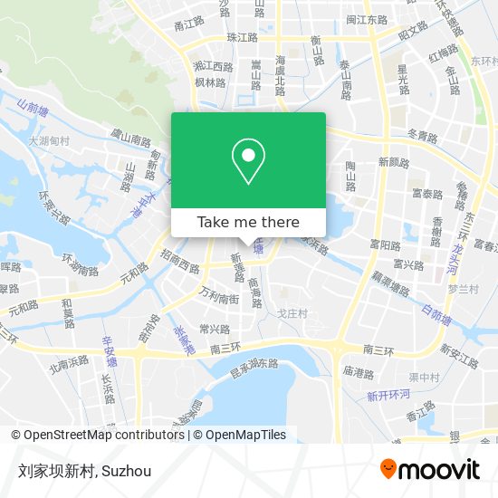 刘家坝新村 map