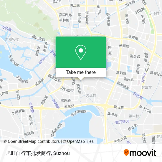 旭旺自行车批发商行 map