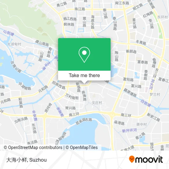 大海小鲜 map