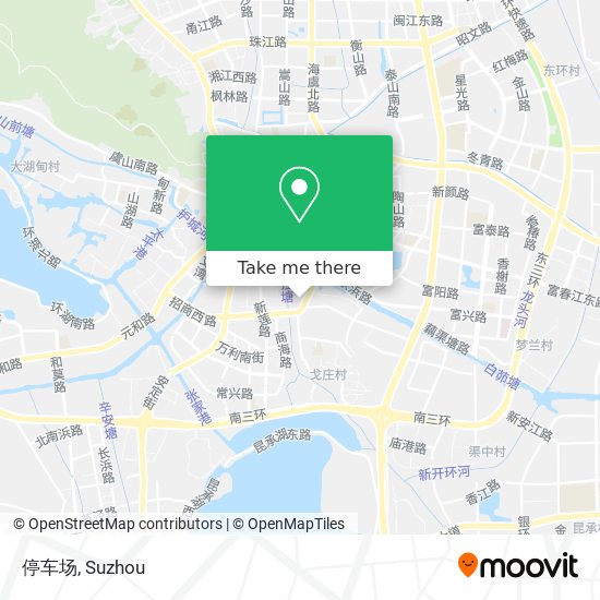 停车场 map