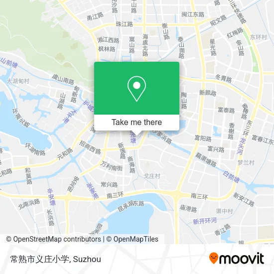 常熟市义庄小学 map