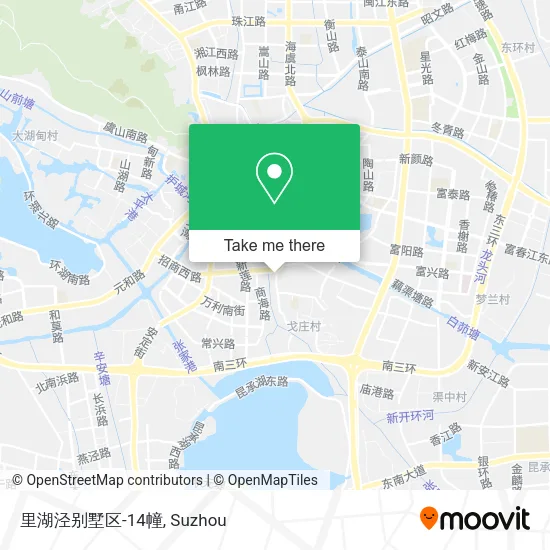 里湖泾别墅区-14幢 map