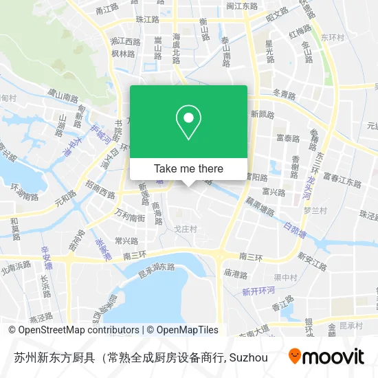 苏州新东方厨具（常熟全成厨房设备商行 map
