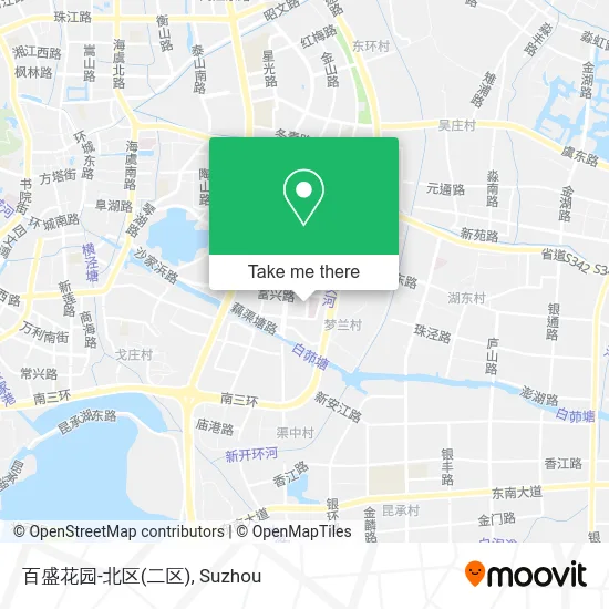 百盛花园-北区(二区) map