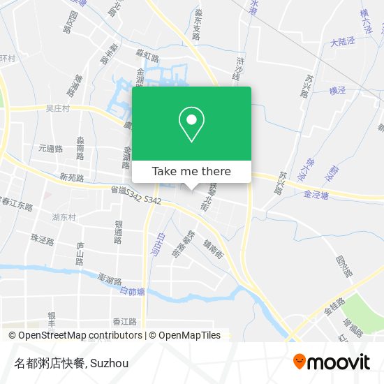 名都粥店快餐 map