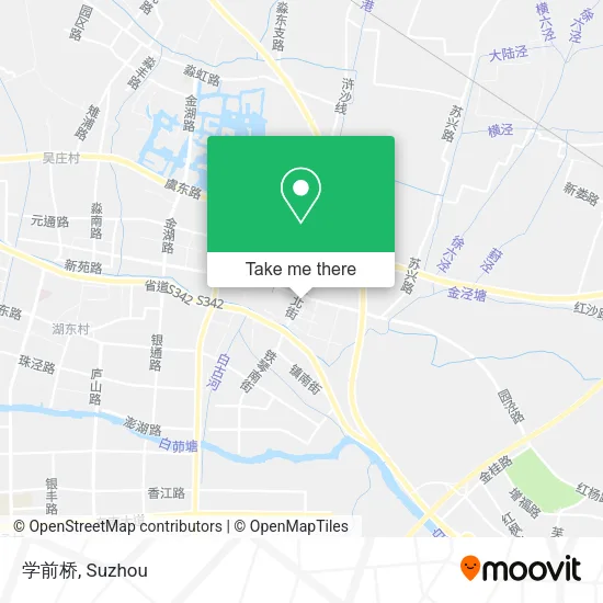 学前桥 map