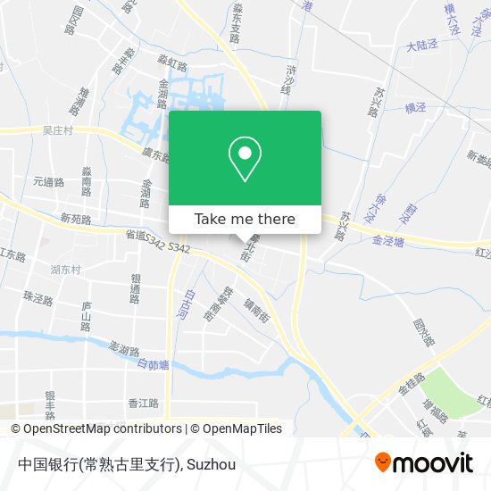 中国银行(常熟古里支行) map