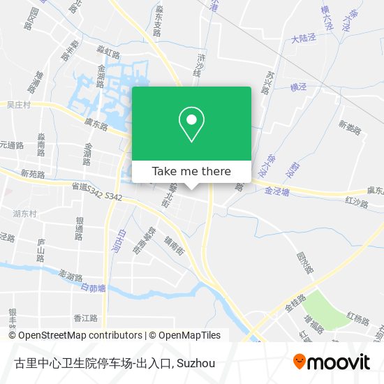 古里中心卫生院停车场-出入口 map