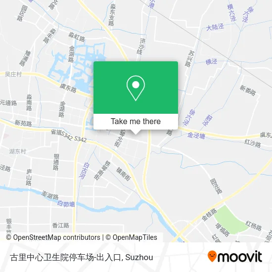 古里中心卫生院停车场-出入口 map