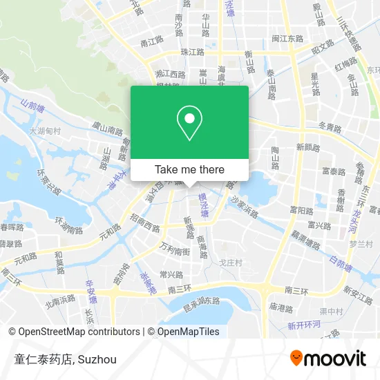 童仁泰药店 map