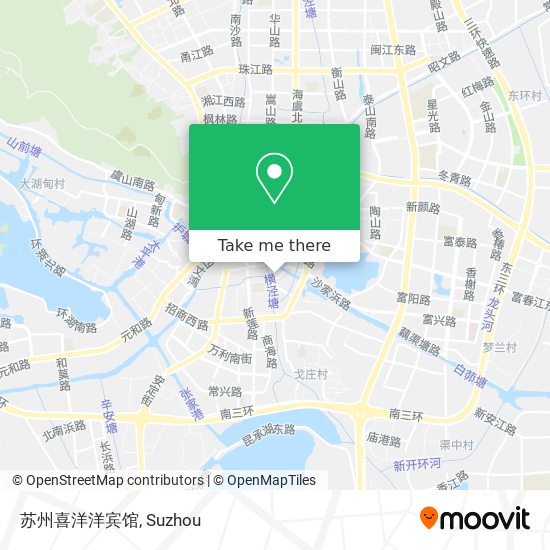 苏州喜洋洋宾馆 map