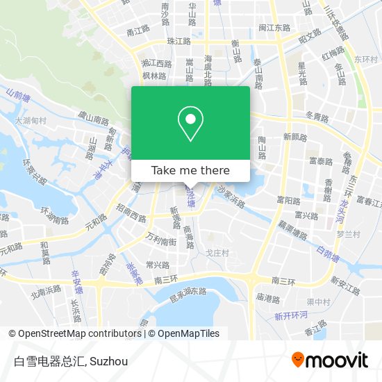 白雪电器总汇 map