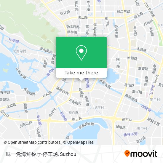 味一觉海鲜餐厅-停车场 map