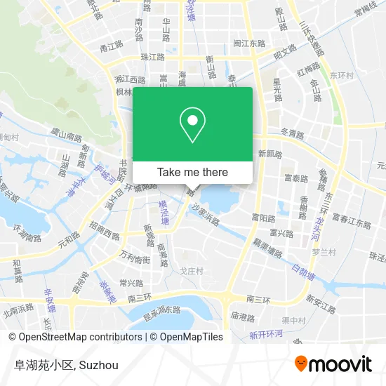 阜湖苑小区 map