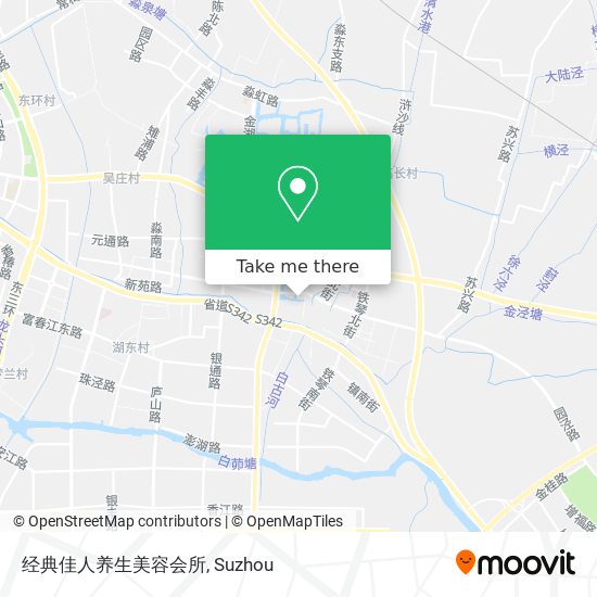 经典佳人养生美容会所 map