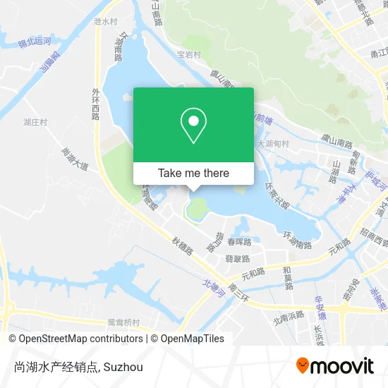 尚湖水产经销点 map
