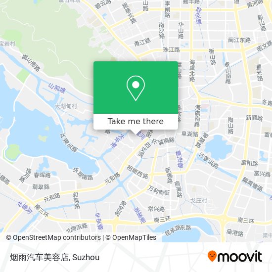 烟雨汽车美容店 map