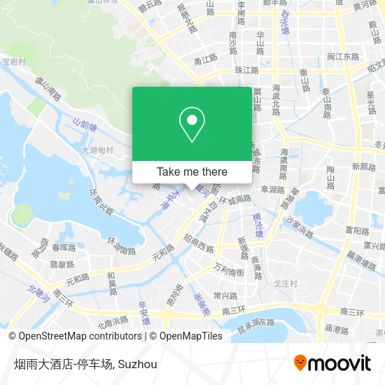 烟雨大酒店-停车场 map