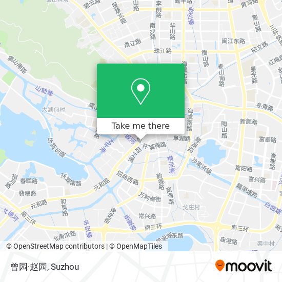 曾园·赵园 map