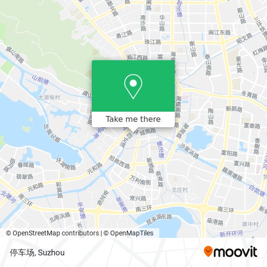 停车场 map