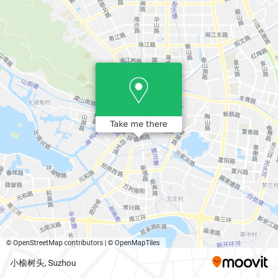 小榆树头 map