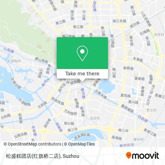 松盛糕团店(红旗桥二店) map