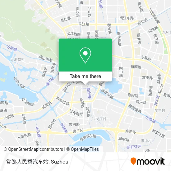 常熟人民桥汽车站 map