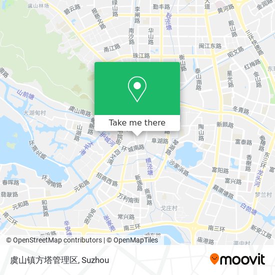 虞山镇方塔管理区 map