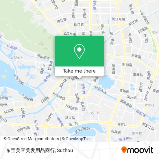 东宝美容美发用品商行 map