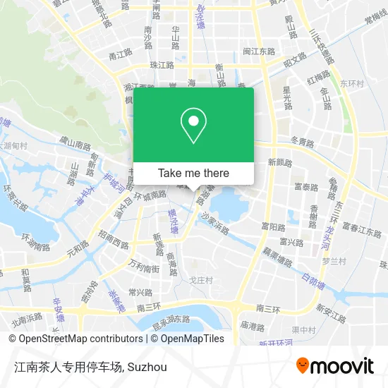 江南茶人专用停车场 map