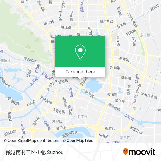 颜港南村二区-1幢 map