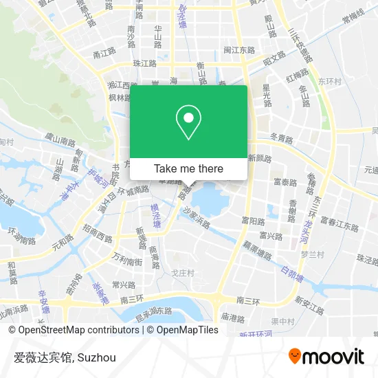 爱薇达宾馆 map