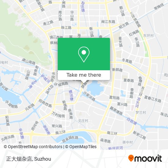 正大烟杂店 map