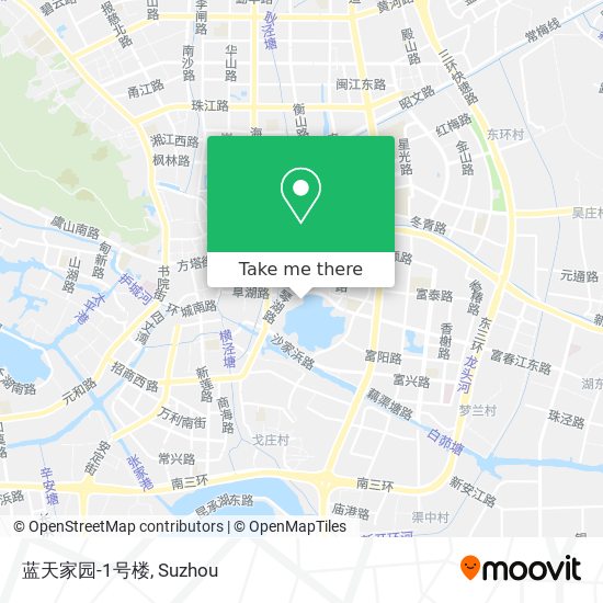 蓝天家园-1号楼 map