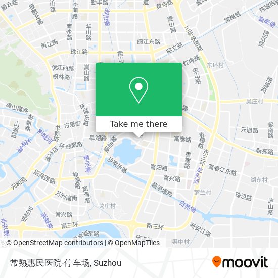 常熟惠民医院-停车场 map