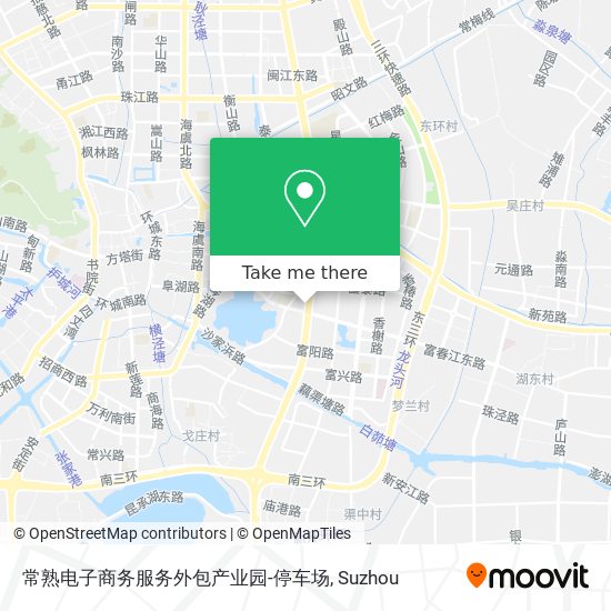 常熟电子商务服务外包产业园-停车场 map