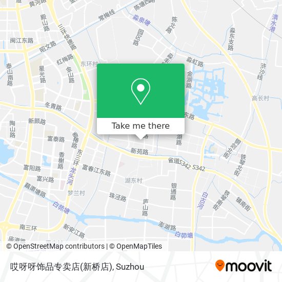 哎呀呀饰品专卖店(新桥店) map