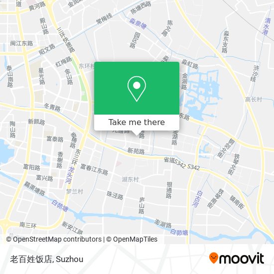 老百姓饭店 map