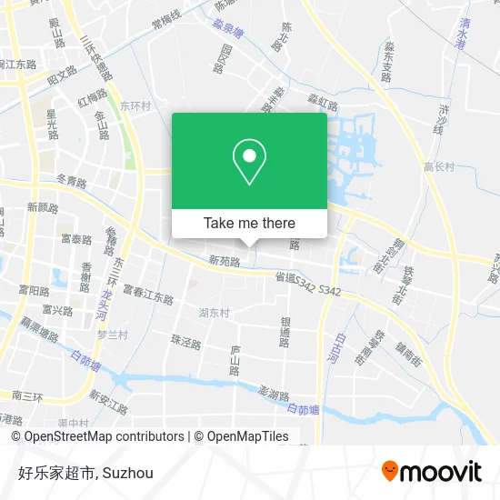 好乐家超市 map