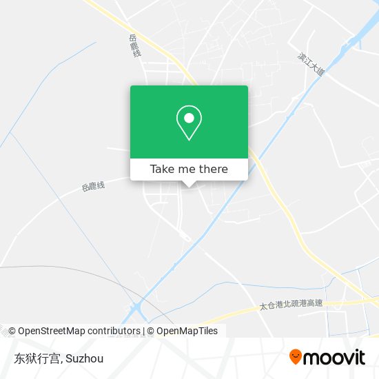 东狱行宫 map