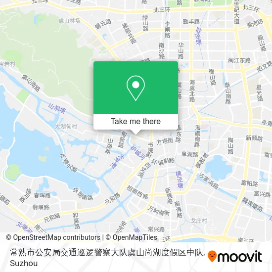 常熟市公安局交通巡逻警察大队虞山尚湖度假区中队 map