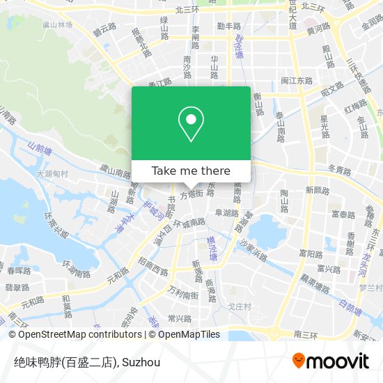 绝味鸭脖(百盛二店) map