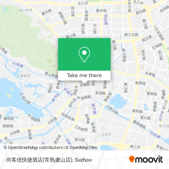 尚客优快捷酒店(常熟虞山店) map