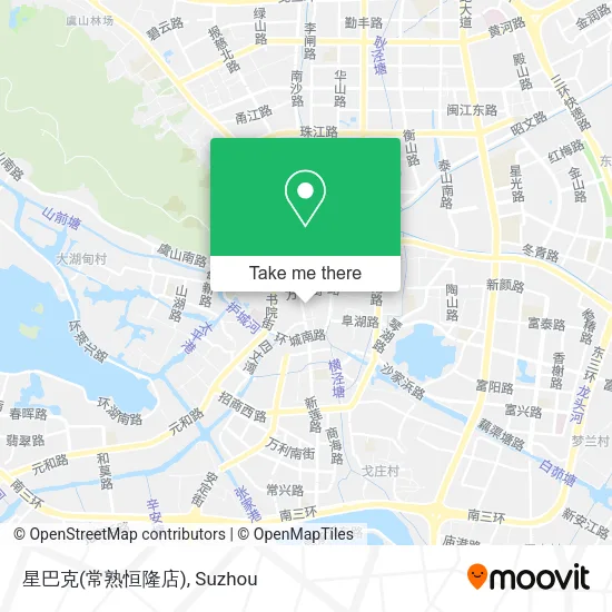 星巴克(常熟恒隆店) map